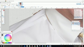 Using Paint.net to remove background from photos