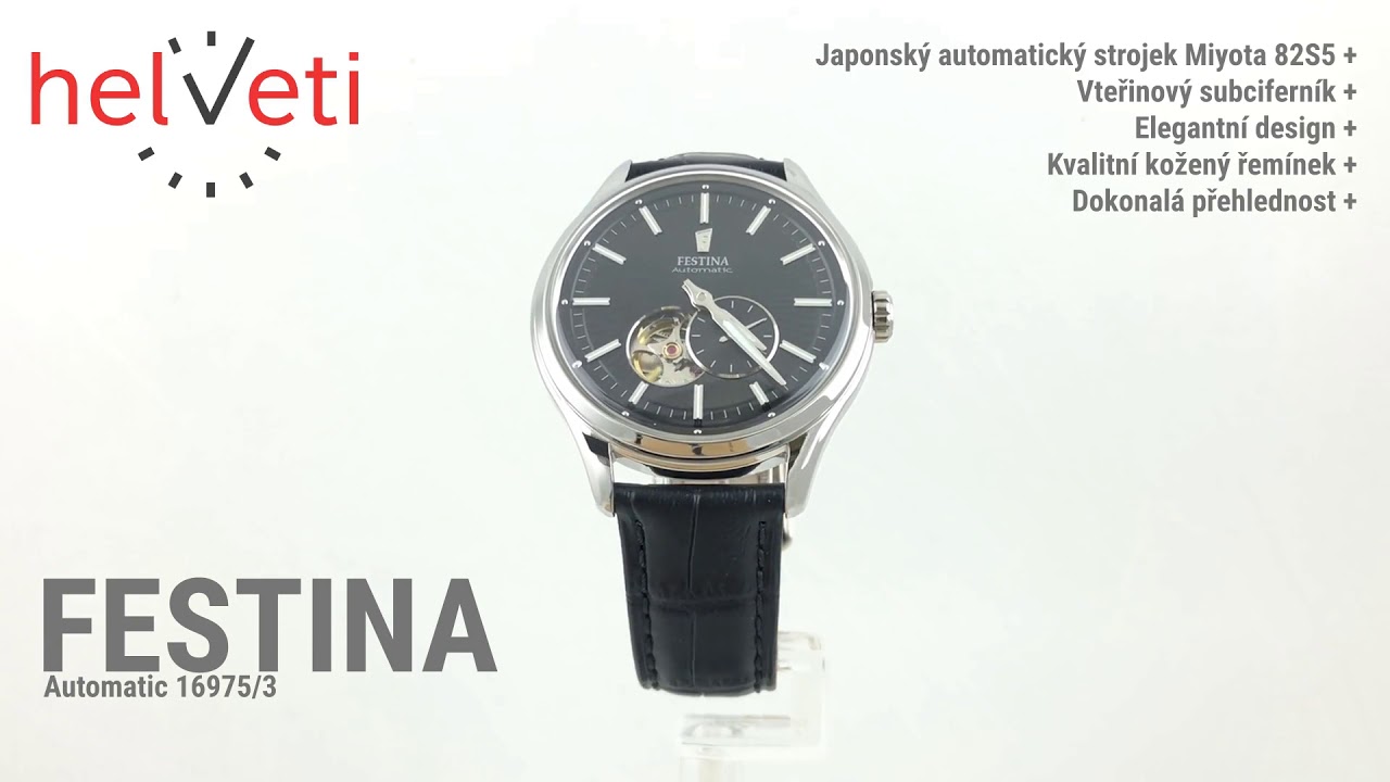 Festina Automatic 16975/3 - YouTube