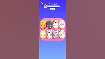 level cats  Pop It game simple dimple《Pop us game 》#shorts