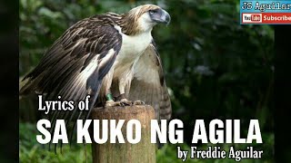 Sa kuko ng Agila by Freddie Aguilar - lyrics