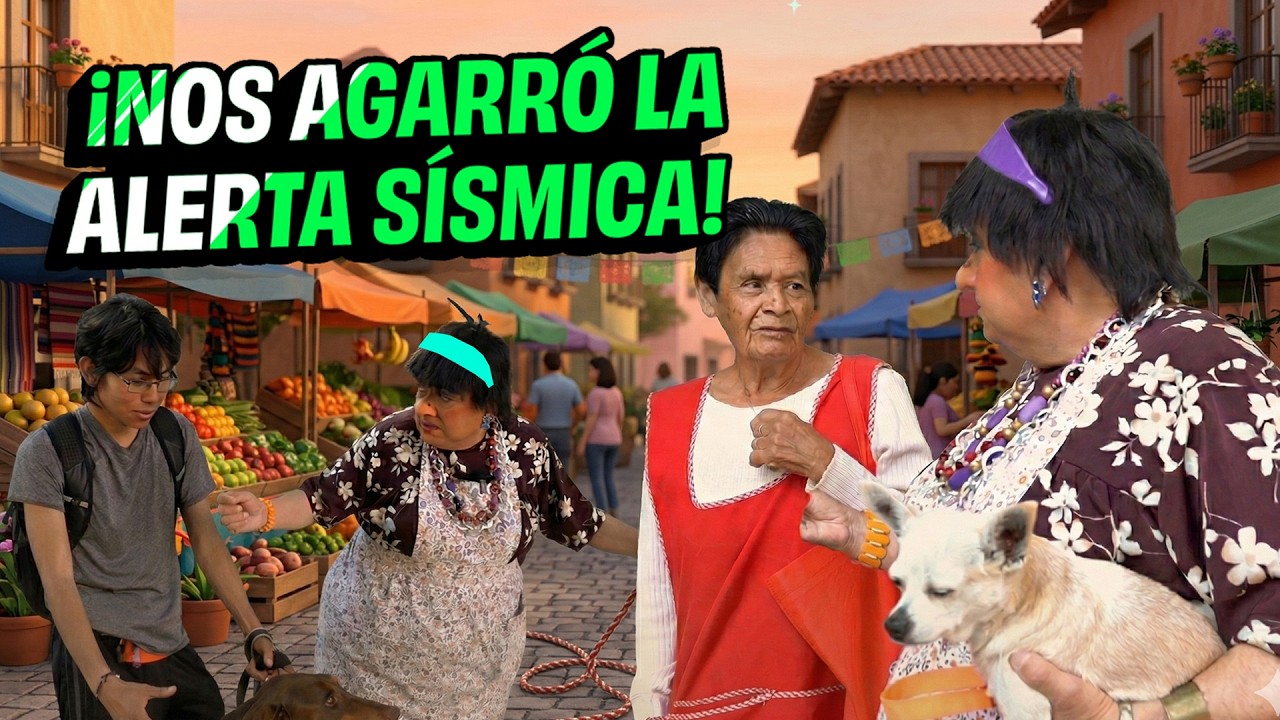 ¡NOS AGARRÓ LA ALERTA SÍSMICA!