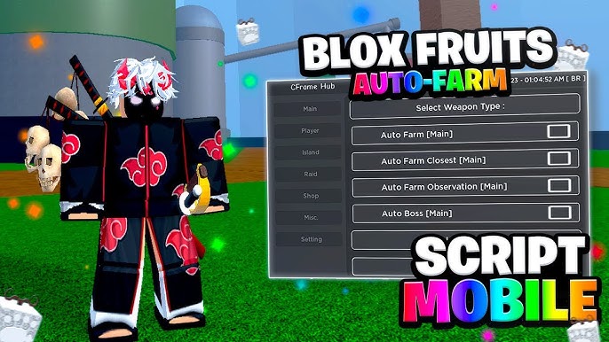 FINALMENTE!😱 SCRIPT E EXECUTOR PARA ROBLOX BLOX FRUITS MOBILE E