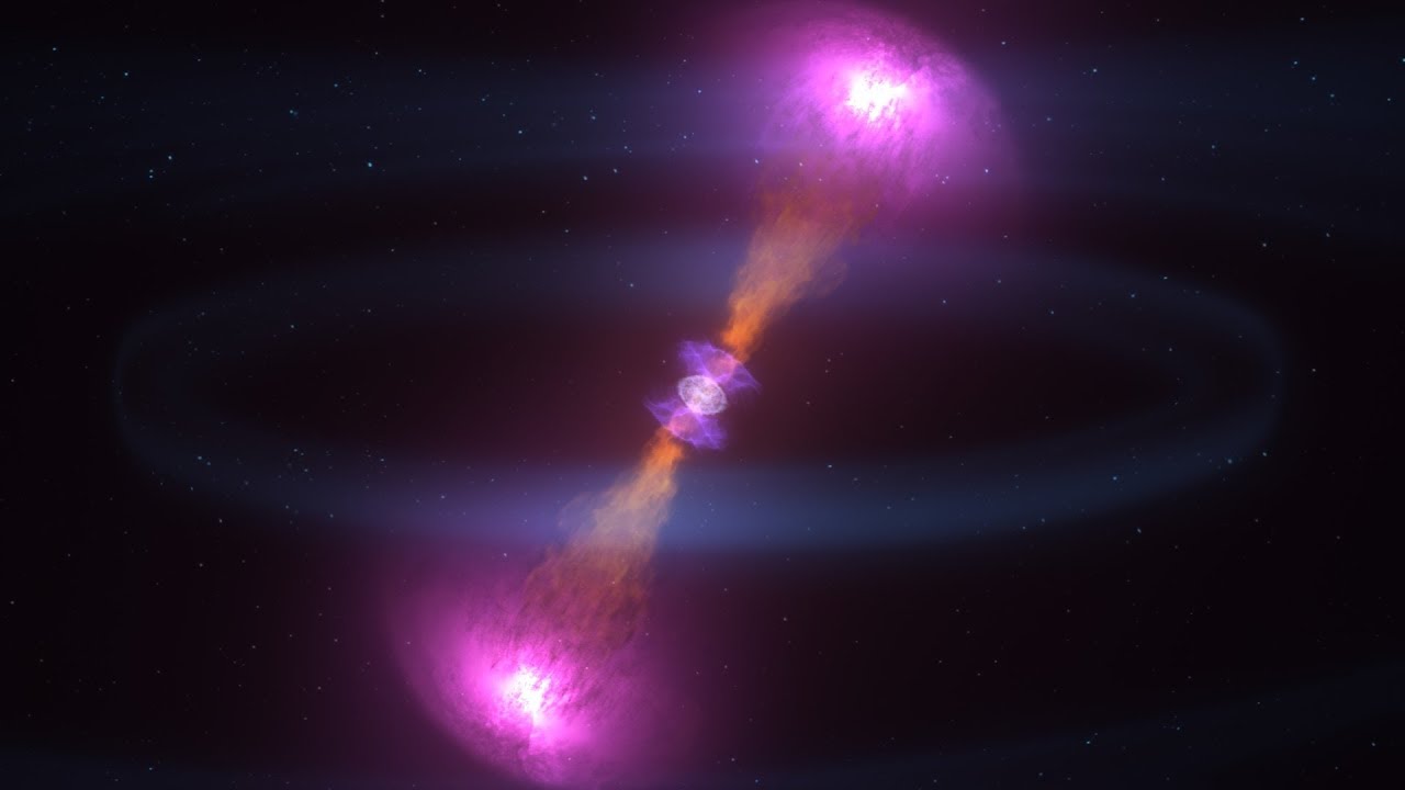 Preview image for Doomed Neutron Stars Create Blast of Light and Gravitational Waves video