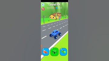 shape shifting running game (level 99)// by Amit gamer #shortgames