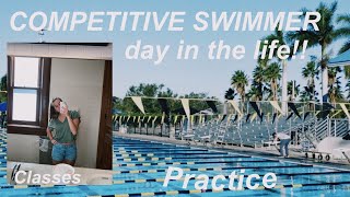 Day in the life of a competitive swimmer