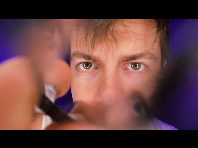 [ASMR] Plucking and Lens Tapping | Visual ASMR Triggers | RV