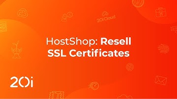 HostShop: Selling SSL Certificates (Tutorial)