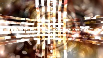 4K Moving Mosaic Glass Shine Design Animation