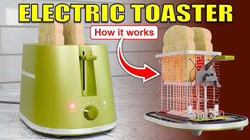 How An Electric Toaster Works | 3D Animation