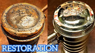 TOOL RESTORATION Vintage Eagle No. 66 Pump Oiler / Oil Can