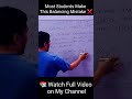Balance Mg + O₂ → MgO in second Learn the easiest balancing trick.#Chemistry #Class10 #ScienceShorts