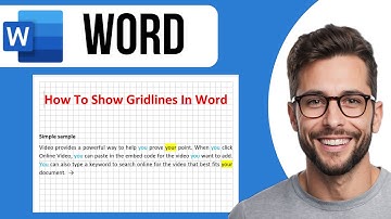 How To Show Gridlines In Word