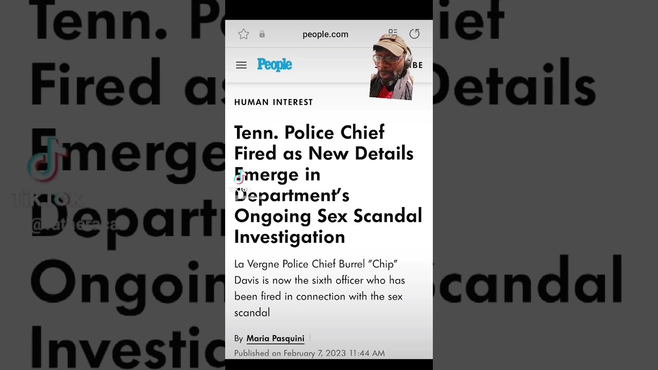 Police Chief involved in Meagan Hall aka Cop Girl case is fired. #tennessee #shorts #wap #acabdevil