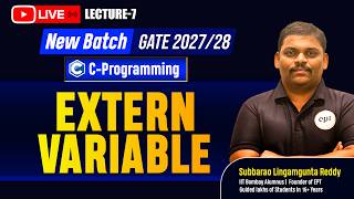 Extern Variable Made Easy (No Confusion) | LIVE GATE 2027/28