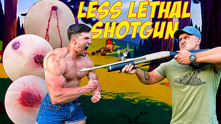 Creating the Worst LESS LETHAL SHOTGUN Injuries of...