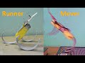 How to make a running robot with a tail and jumping robot - DIY Robot