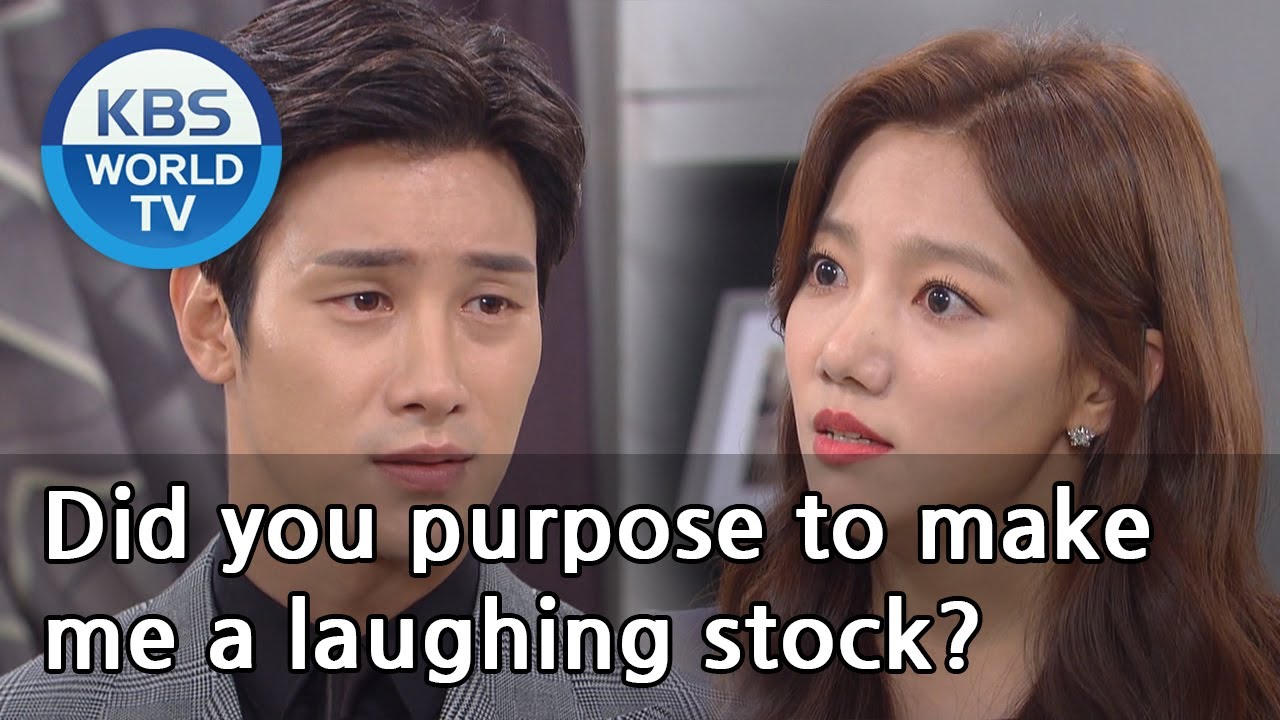 (1Click Scene) Did you purpose to make me a laughing stock? (Man in a Veil) KBS WORLD TV
