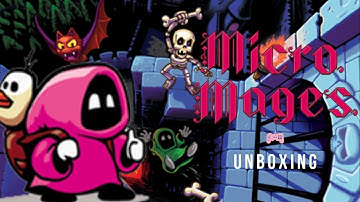 Micro Mages Unboxing - New 2019 Homebrew for the NES