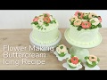 How to Make Buttercream for Flower Making | Global Sugar Art