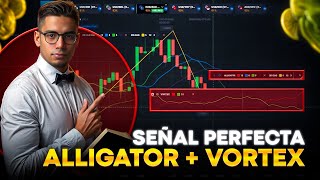 🕹️ ASÍ OPERAN LOS QUE GANAN | Estrategia Alligator + Vortex | Opciones Binarias Estrategia