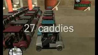 Grand Theft Auto - San Andreas -Caddy Fun