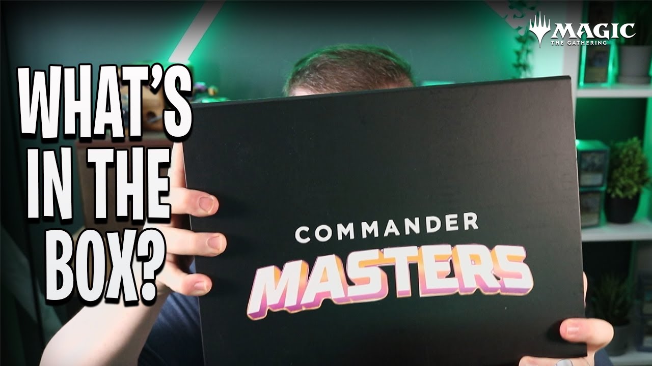 COMMANDER MASTERS MASSIVE BOX OPENING | INSANE PACK | Magic the ...