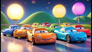 Baby Car Wash – Count the Colors Getting Clean | Fun Car Song for Kids | Learning Colors and Rhyme