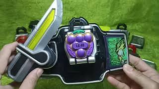 เล่นไง?อะDx Ridr Gaim/ไรเดอร์ไกมุ องุ่น+เพลตพีคทอยPeakToy ของเล่นไรเดอร์ เซนไต อุลตร้าแมน