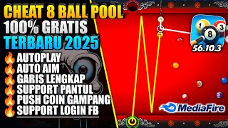 GEATIS❗CHEAT 8 BALL POOL TERBARU 2025 NEW UPDATE GARIS PANJANG AIM TOOL ANTI BANED