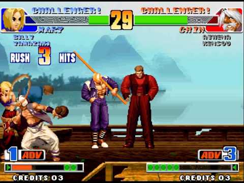 kof98 bug combos by rock2no