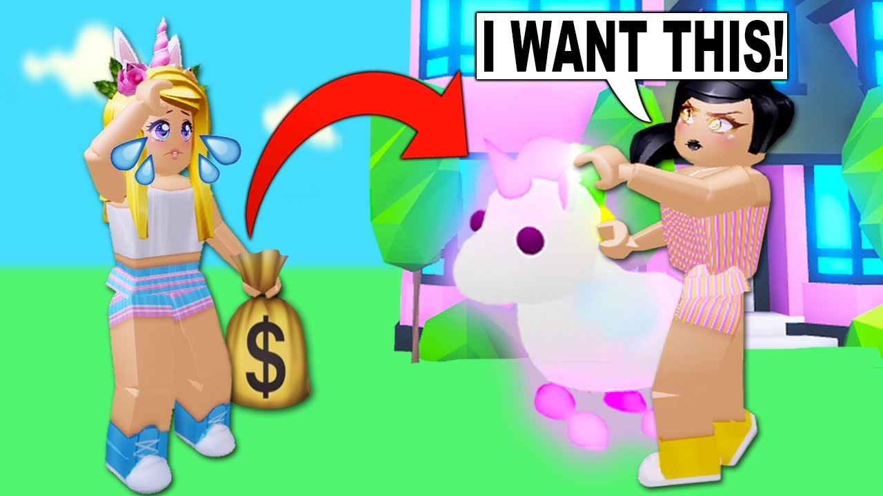 Buying A Gold Digger Everything She Touches In Adopt Me Roblox