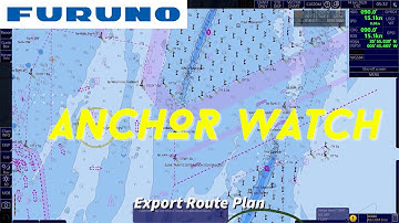 Anchor watch -Furuno Ecdis