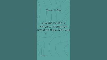 Human Nature Unveiled: Exploring the Depths of Behavior, Emotion, and Evolution: Tutorial 24