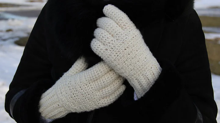 Easy Crochet Tutorial: Women's Gloves for Beginners