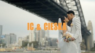 IC and Cieska's elegant Wedding | The Langham | Millers Point | Sydney