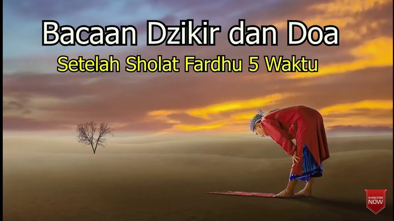 Dzikir dan Doa setelah Sholat Fardhu Singkat - YouTube