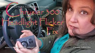 Chrysler 300 Headlight Flickering Fix