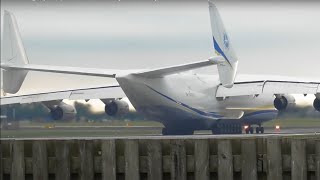 An-225 MRIYA and the flown away fence to Bryze Norton.