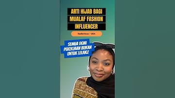 HIJAB Tingkatkan Martabat Saya! #mualaf #americanmuslim