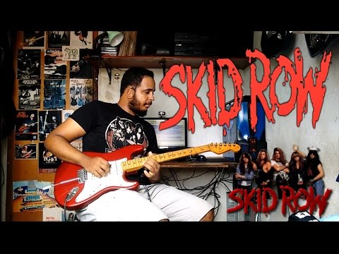 skid-row---in-a-darkened-room-/-guitar-cover