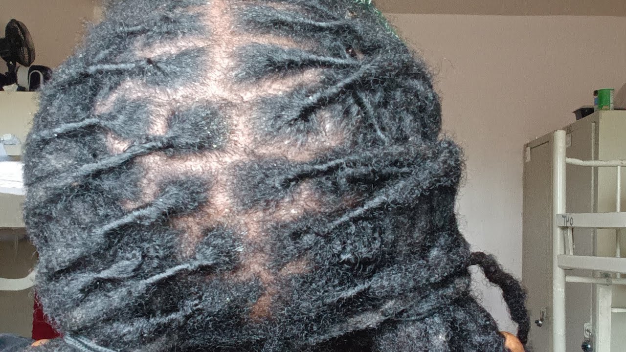 How to barrel twist your locs for beginners+ Thick dreadlocks + Easy ...