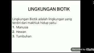 Pendidikan Lingkungan Hidup