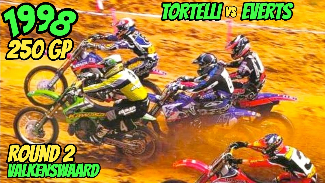 1998 MOTOCROSS 250 MX GP from VALKENSWAARD - HOLLAND- Round 2