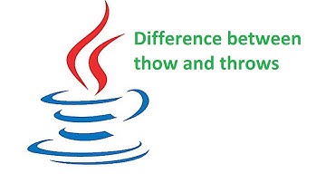 Session -25 | Difference between throw and throws keyword | throw vs throws keyword in Java
