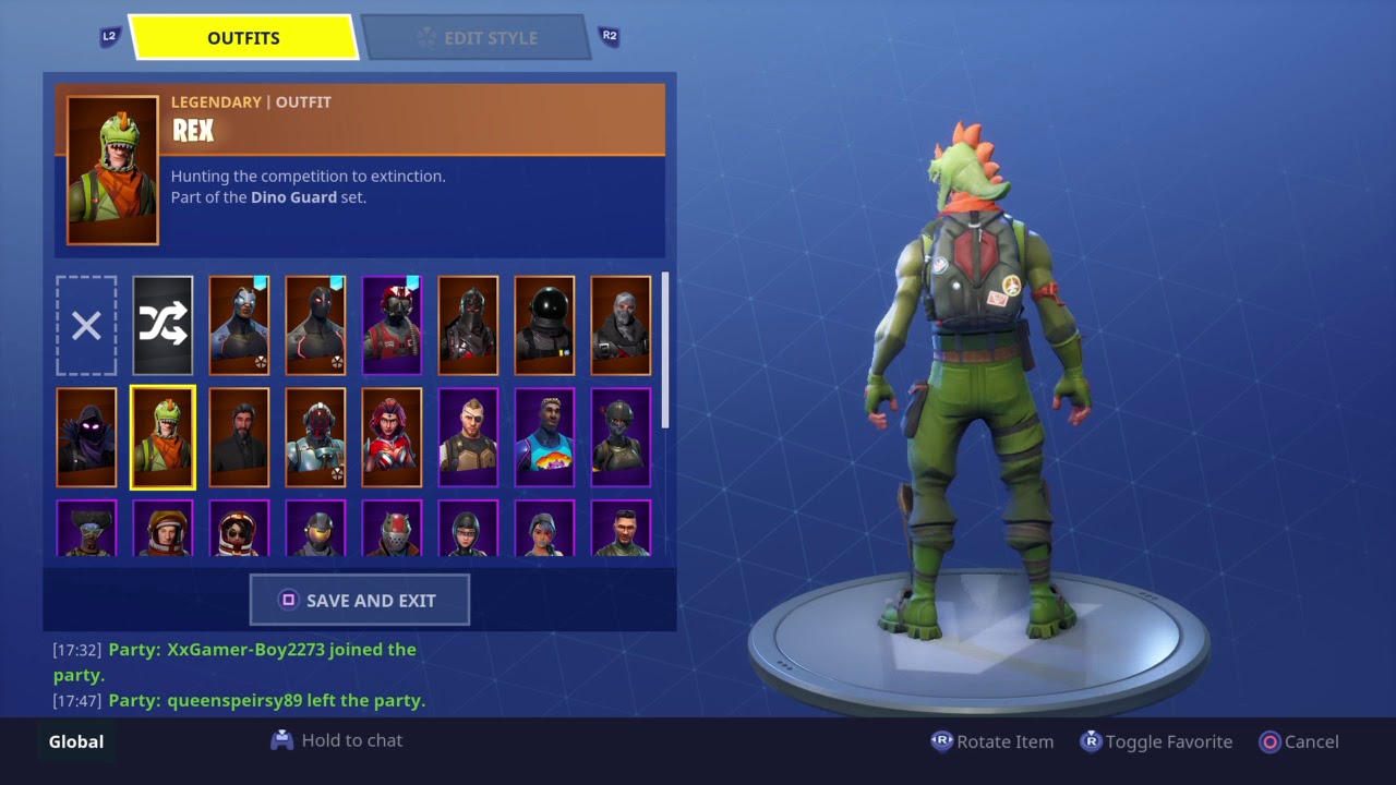 Fortnite Bogey Bag on 32 different outfits! YouTube