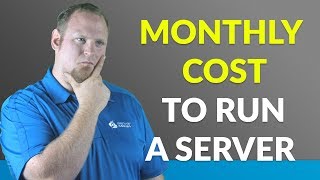 How much does a server cost to run per month?