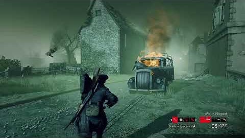 Zombie Army Trilogy Full Playthrough 2018 (1080p60Fps) No Commentary No Death Run (Solo) Longplay