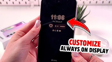 Samsung Galaxy A35 5G: How to Customize Always On Display