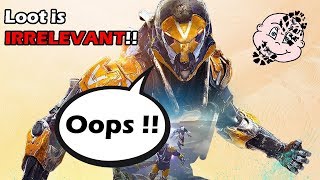 ANTHEM Loot is IRRELEVANT as Power Scaling BREAKS THE GAME!!