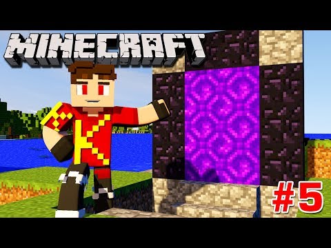 Video Minecraft Sinh Tồn #5 | XÂY CÁNH CỔNG XUỐNG ĐỊA NGỤC |... - youtube